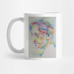 JIDDU KRISHNAMURTI watercolor portrait .4 Mug